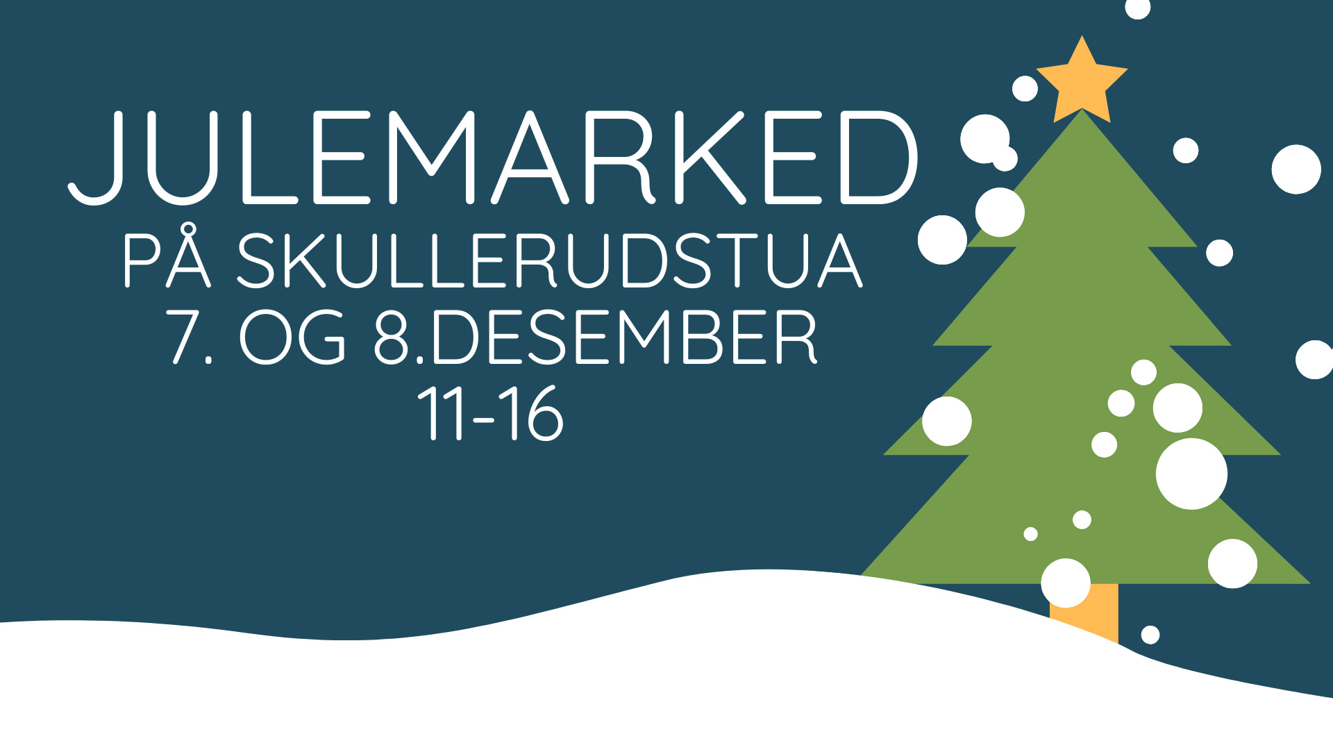 Julemarked Skullerudstua